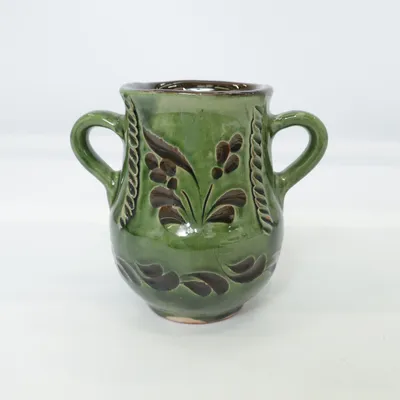 Urn pot (Groen, Bruin)