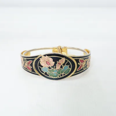 Bracelet (Gold, Black, Multicolored) Unknown metal