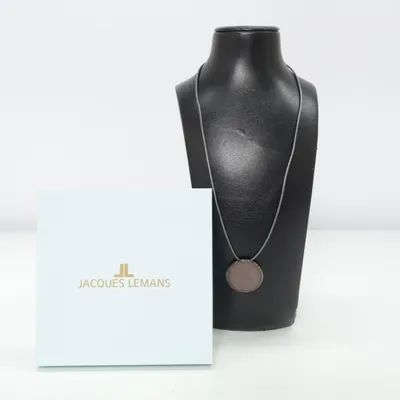 Halsband (Brun) från Jacques Lemans Okänd metall