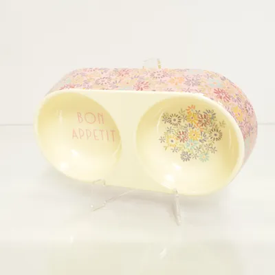 Matskål (Rosa, Beige, Flerfärgad)