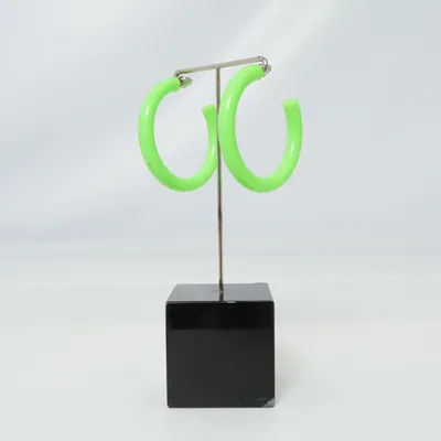 Örhängen (Grön) Okänd metall