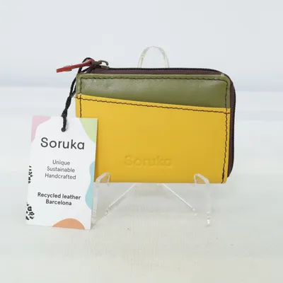 Wallet (Yellow, Green, Multicolored) from Soruka