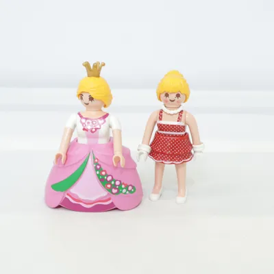 Speelgoedfiguur (Roze, Rood, Meerkleurig) van Geobra