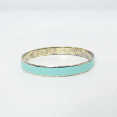 Armbånd (Turkis, Guld) fra Skultuna Messing