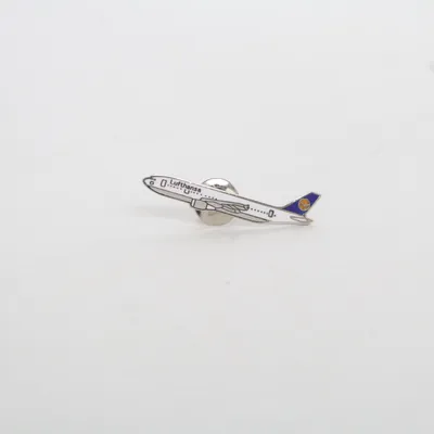 Reversspeld (Zilver, Wit, Blauw) van Lufthansa Onbekend materiaal