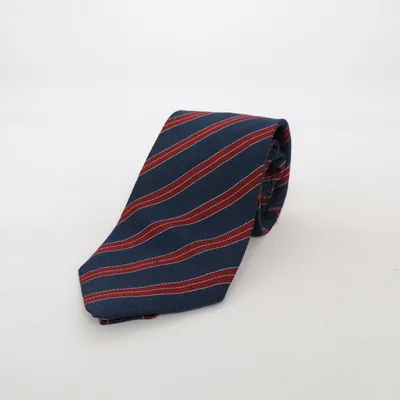 Stropdas (Blauw, Rood, Wit) van Massimo Dutti
