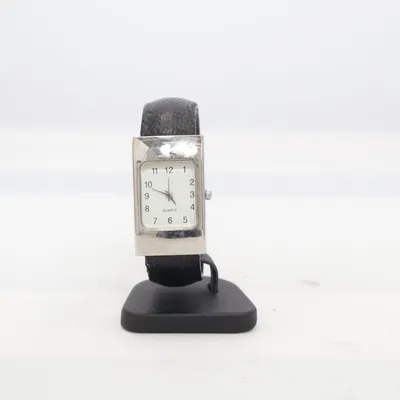Armbåndsur (Sort, Sølv) fra Quartz  