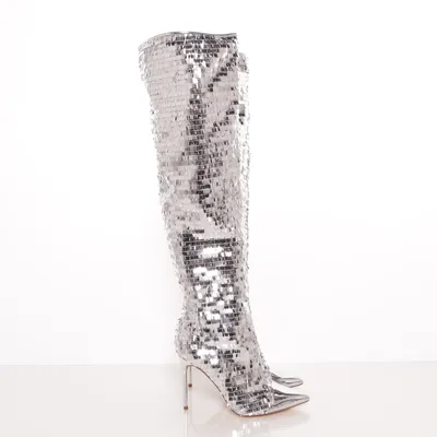 Boots (Silver) from Sheln