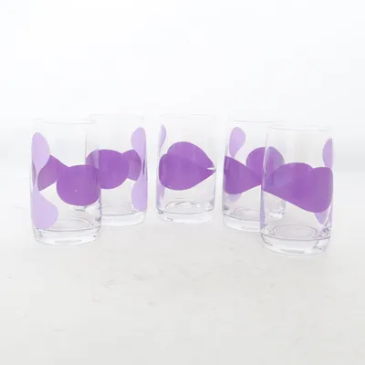 Drinking glass (Purple) from Boda Nova
