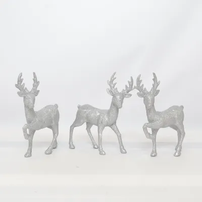 Juldekoration (Silverfärgad)