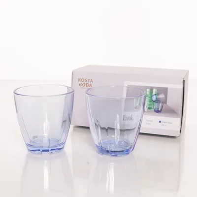 Dricksglas (Blå) från Kosta Boda