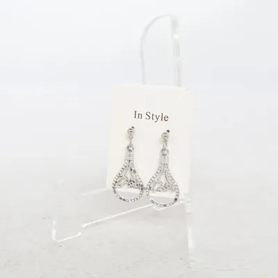 Earrings (Silver, Multicolored) from In Style Unknown metal