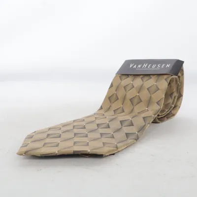 Cravate (Marron) de Van Heusen Soie