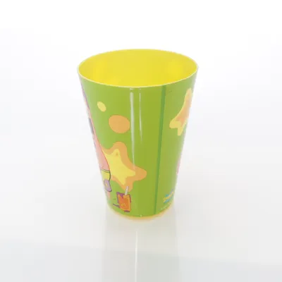 Drinking glass (Yellow, Multicolored) from BBS