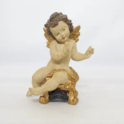 Figurin (Beige, Guldfärgad) från Candy Designs