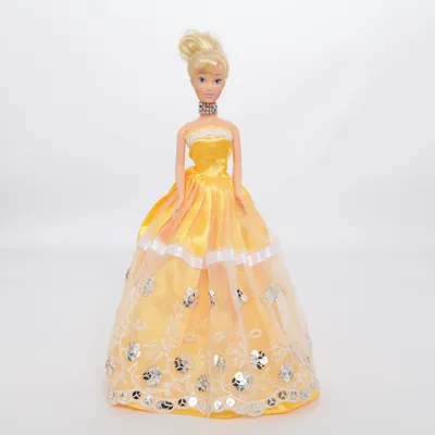 Docka (Gul, Vit, Silverfärgad) från Disney