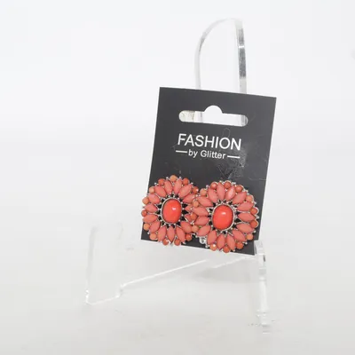 Boucles d'oreilles (Rouge) de Fashion by Glitter Métal inconnu