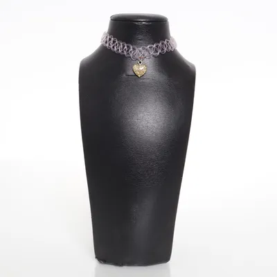 Choker (Roze, Goud) Rubber
