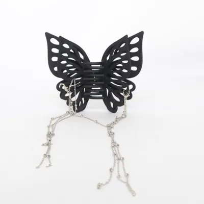 Hair clamp (Black, Silver)