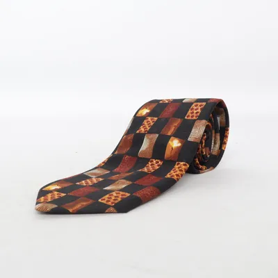 Tie (Black, Brown, Multicolored) from Joy Boy Polyester