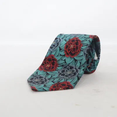 Stropdas (Groen, Rood, Blauw, Meerkleurig) van Nostalgia Zijde
