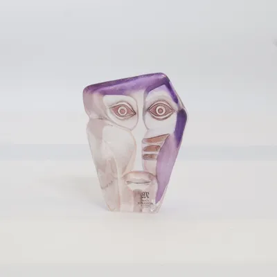 Figur (Lila, Transparent) von Mats Jonasson Målerås