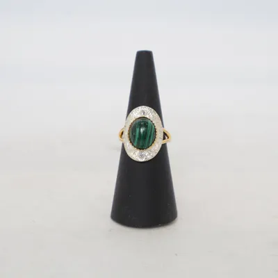 Ring (Groen, Goud) Onbekend materiaal
