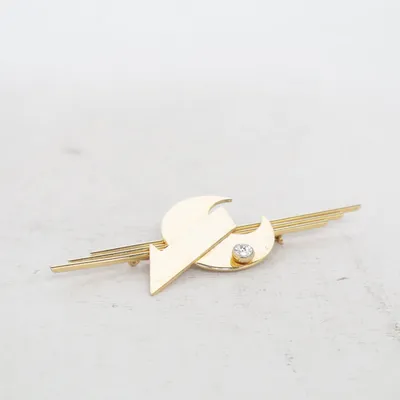 Broche (Guld) Ukendt metal