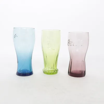 Verre à boire (Bleu, Vert, Violet) de Coca Cola