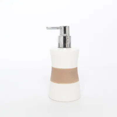 Soap dispenser (White, Beige) from Ideenwelt