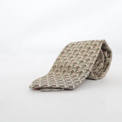 Cravate (Beige, Marron) de Bally Soie