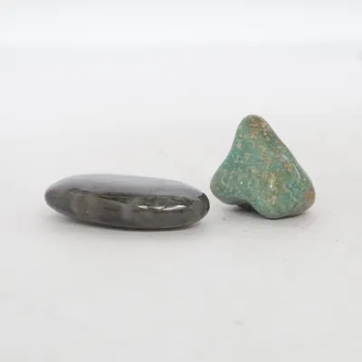 Pierres décoratives (Vert, Bleu, Multicolore)
