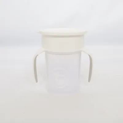 Pipmugg (Transparent, Vit) från Twistshake