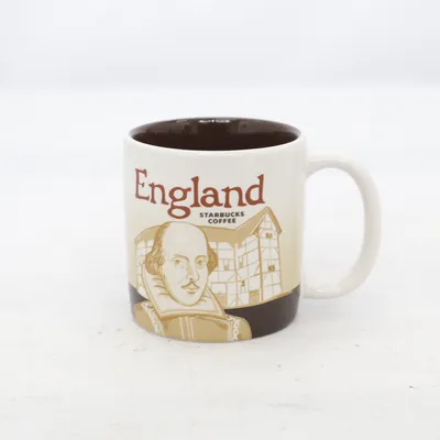 Mugg (Vit, Brun) från Starbucks