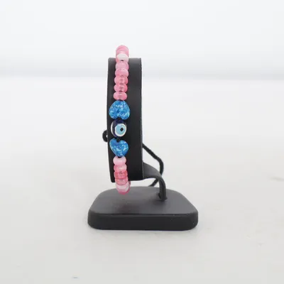 Armband (Roze, Zwart, Blauw) Onbekend materiaal