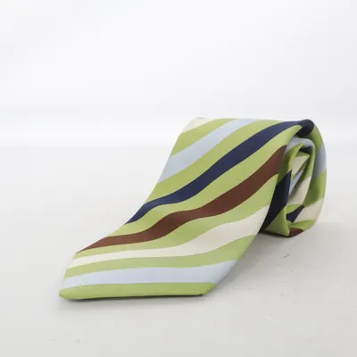 Tie (Green, Blue, Multicolored) from Gilberto Silk