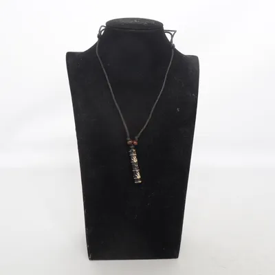 Necklace (Black) Unknown metal