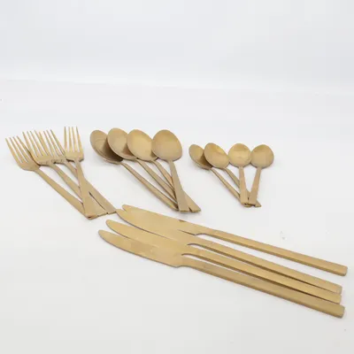 Bestick (Guldfärgad)