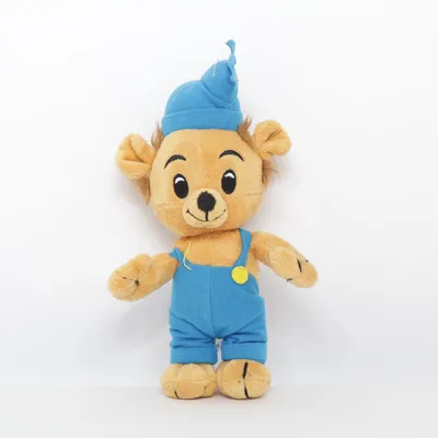 Soft toy (Brown, Blue) from Bamse Polyester