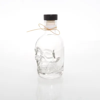 Drankfles (Transparant, Zwart)