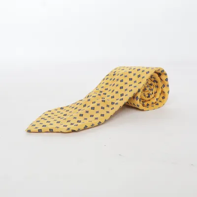 Krawatte (Gelb, Blau) von Andrew's Ties Seide