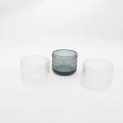 Waxinelichthouder (Grijs, Transparant) van Iittala