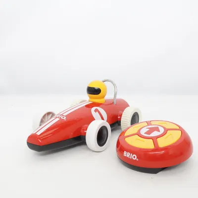 Fjernstyretbil (Rød, Hvid, Gul) fra Brio