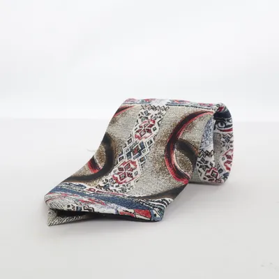 Cravate (Beige, Bleu, Multicolore) de Gallery Polyester