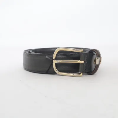 Ceinture (Noir) de Guido Vietri Cuir