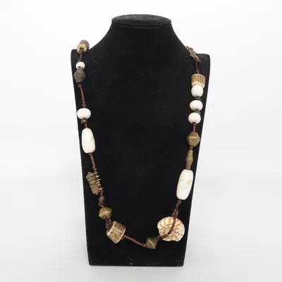 Collier (Multicolore) Fer, Coquillage