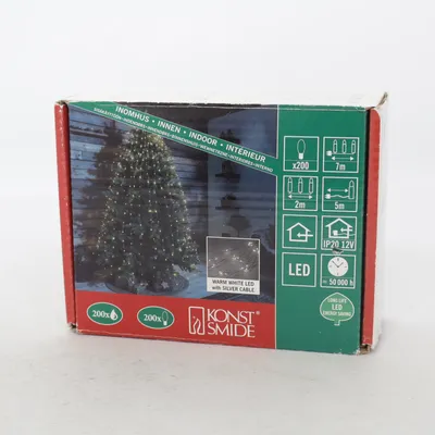 Guirlande lumineuse de Noël (Argent) de Konst Smide