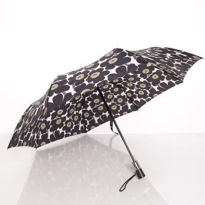 Paraplu (Zwart, Wit) van Marimekko