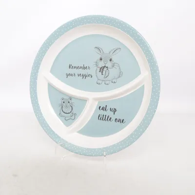 Children's dinner sets (Blue, White) from Bloomingville