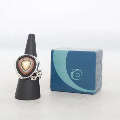 Ring (Sølv, Brun, Sort) fra Pierre Lang Ukendt metal